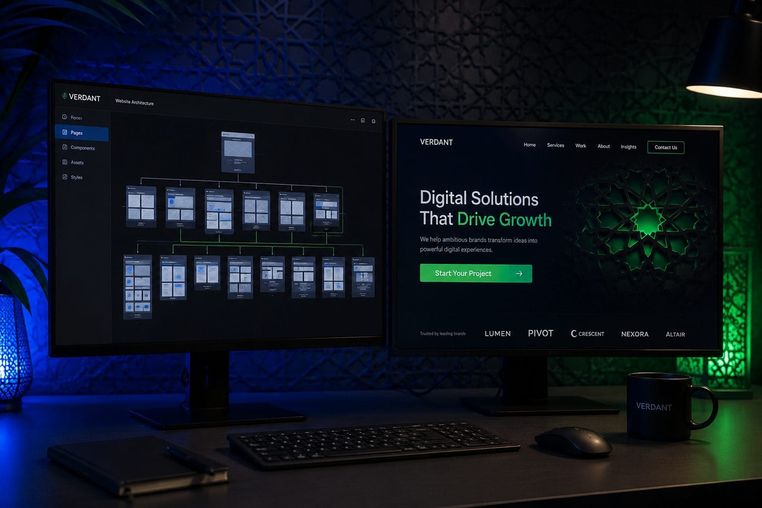 Comparaison entre un site vitrine et une landing page pour une stratégie digitale au Maroc